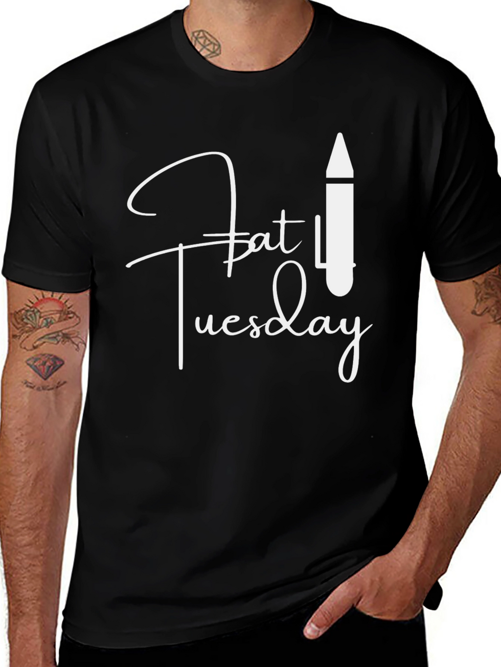 Fat Tuesday Graphic T-Shirt - Mardi Gras Celebration Tee