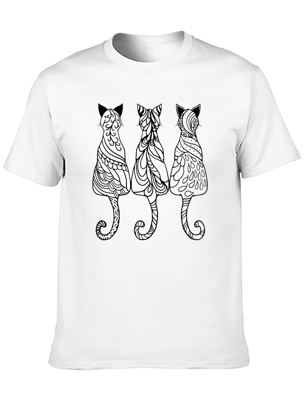 Black Cat Trio Graphic Tee