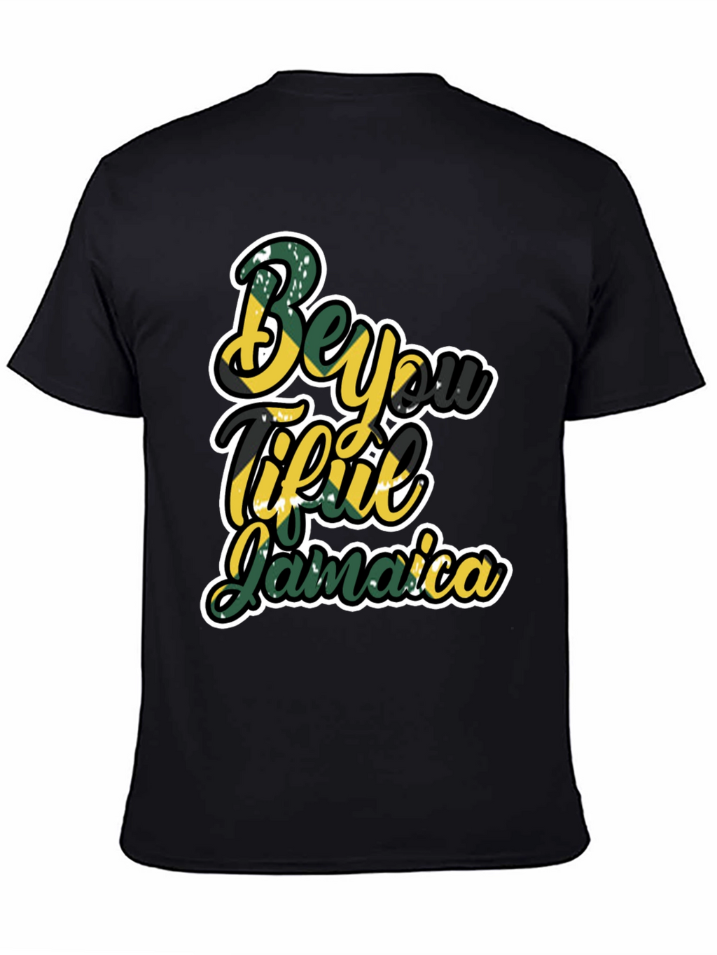 Beyoutiful Jamaica T-Shirt - Stylish Graphic Tee