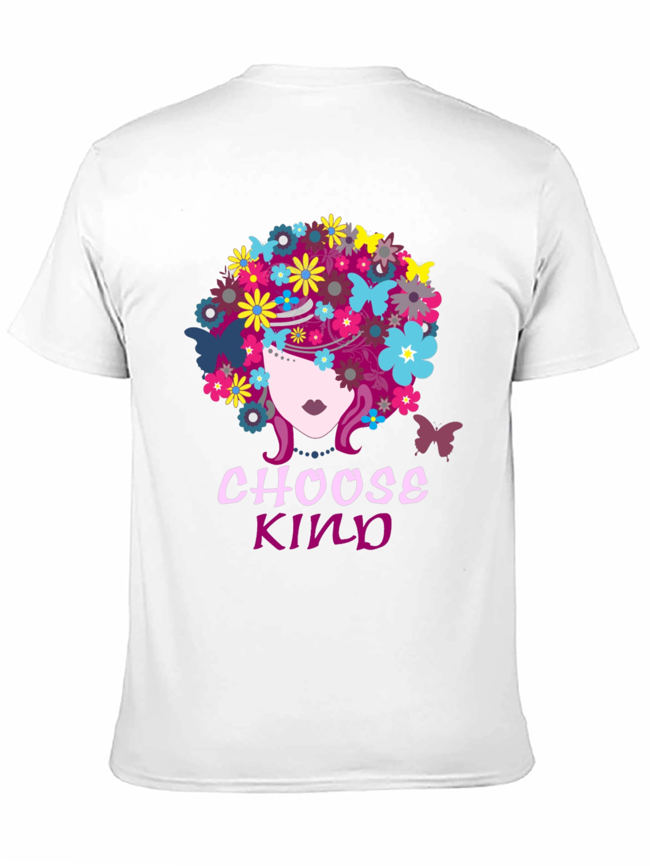 Choose Kind Floral T-Shirt - Inspiring Graphic Tee