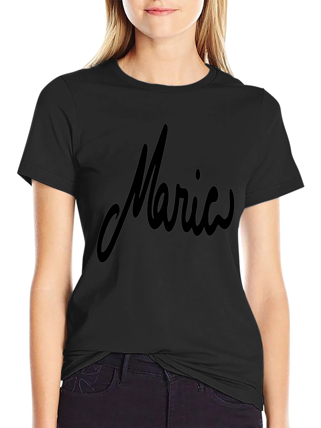 Black Maria Graphic Tee - Casual Style