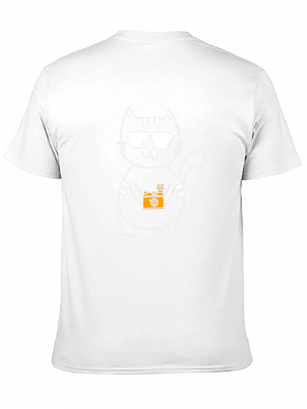 Cool Cat Photographer Graphic T-Shirt