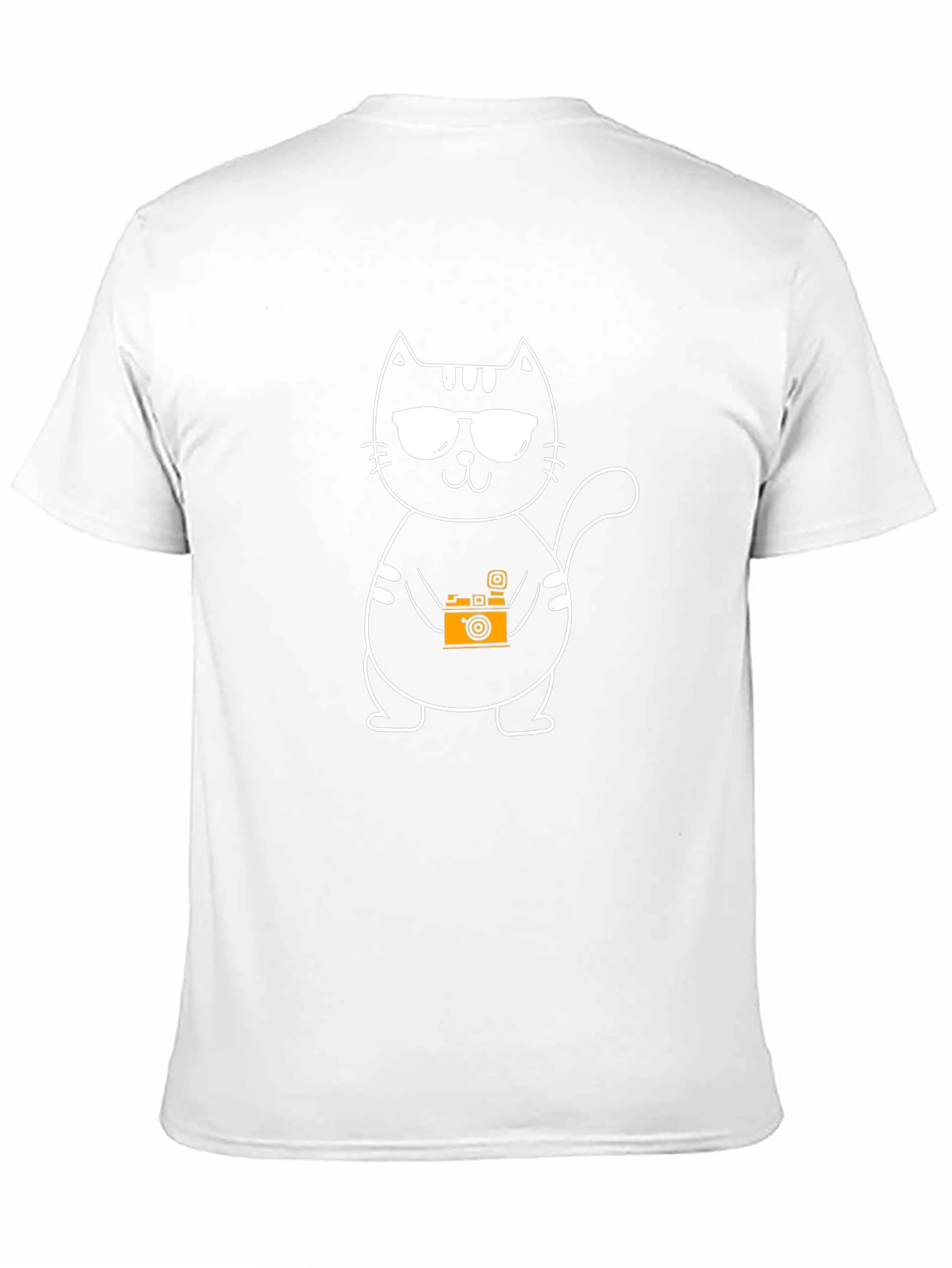 Cool Cat Photographer Graphic T-Shirt