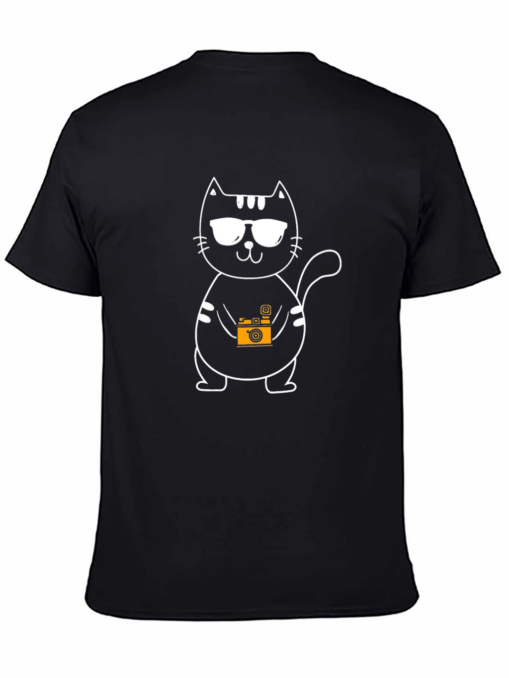 Cool Cat Photographer Graphic T-Shirt