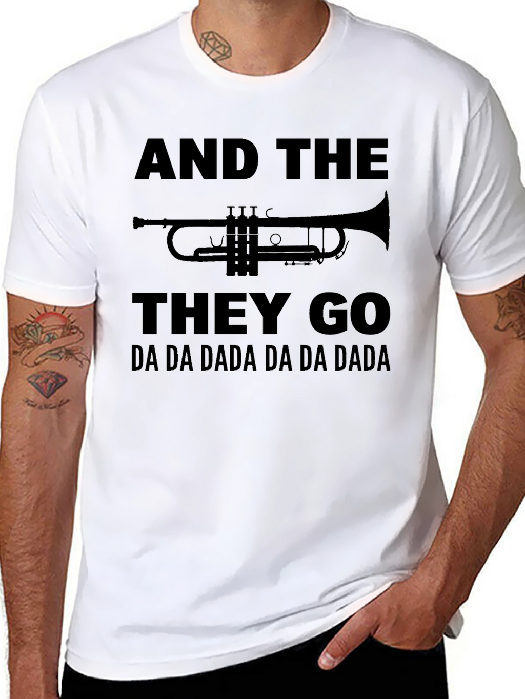 And The Trumpets They Go T-Shirt