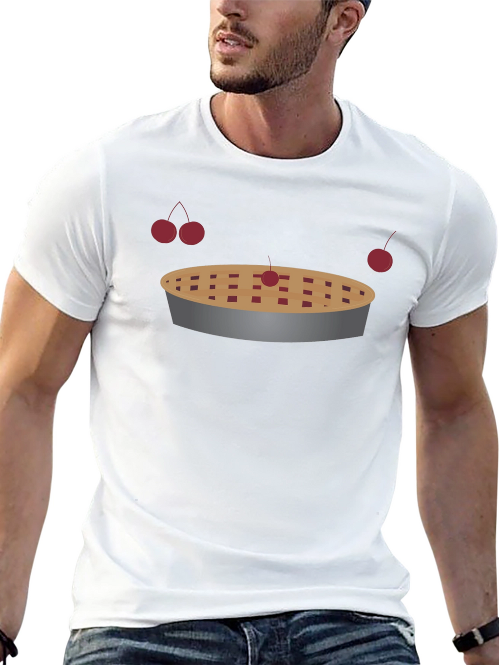 Cherry Pie Graphic Tee - Unisex Casual Comfort