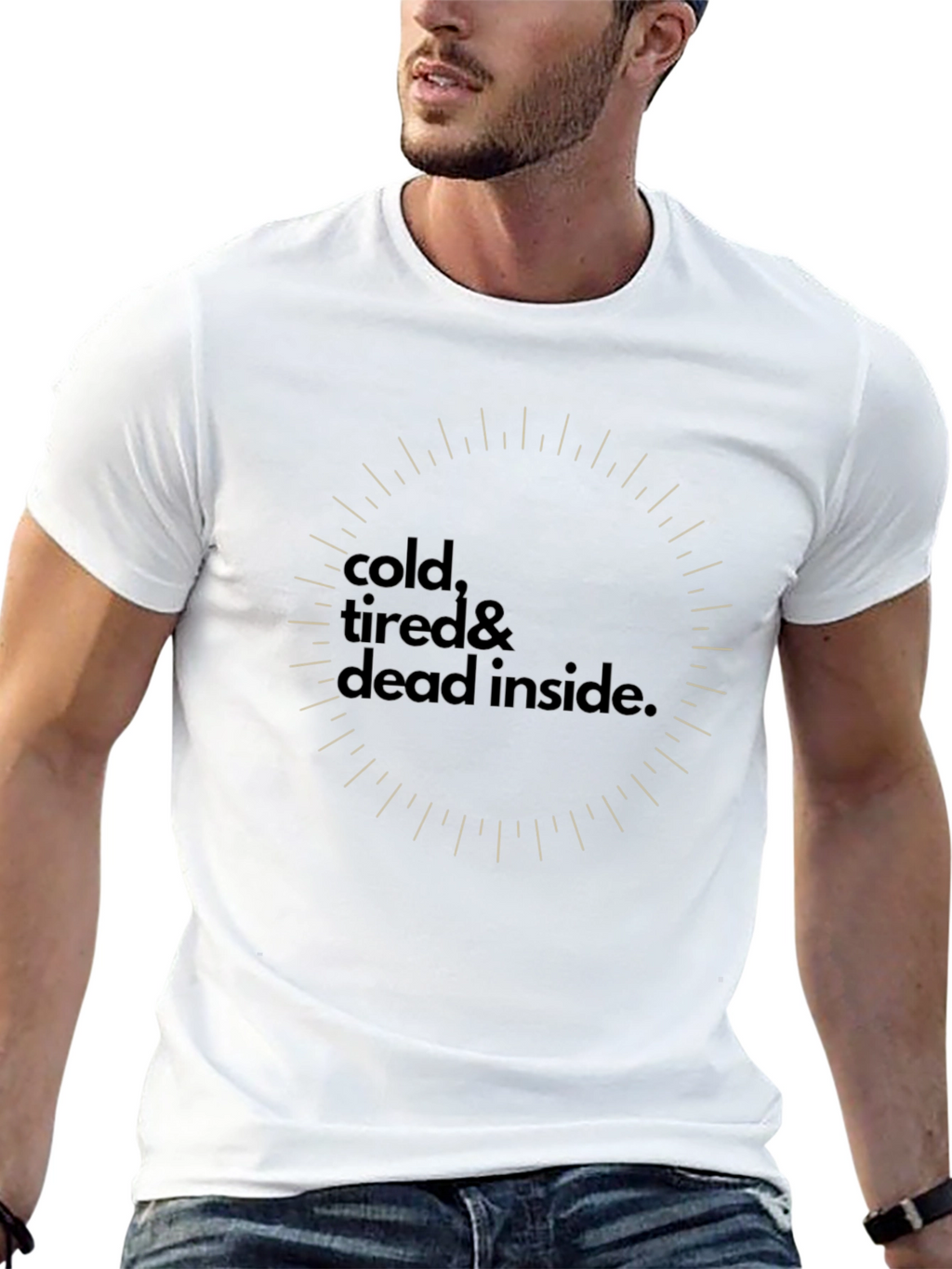 Cold Tired Dead Inside Graphic Tee
