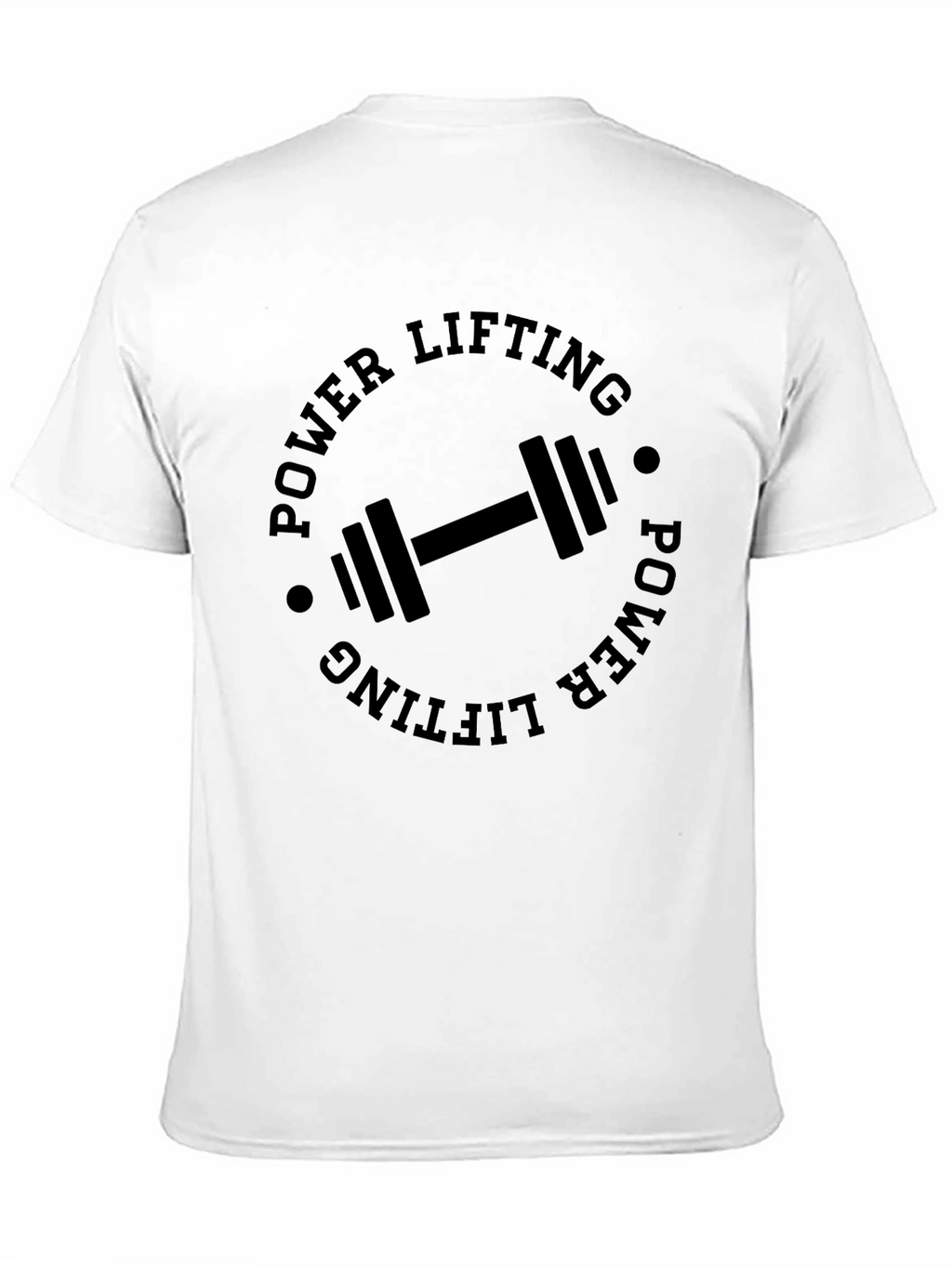 Power Lifting Graphic Tee - Gym Workout Shirt