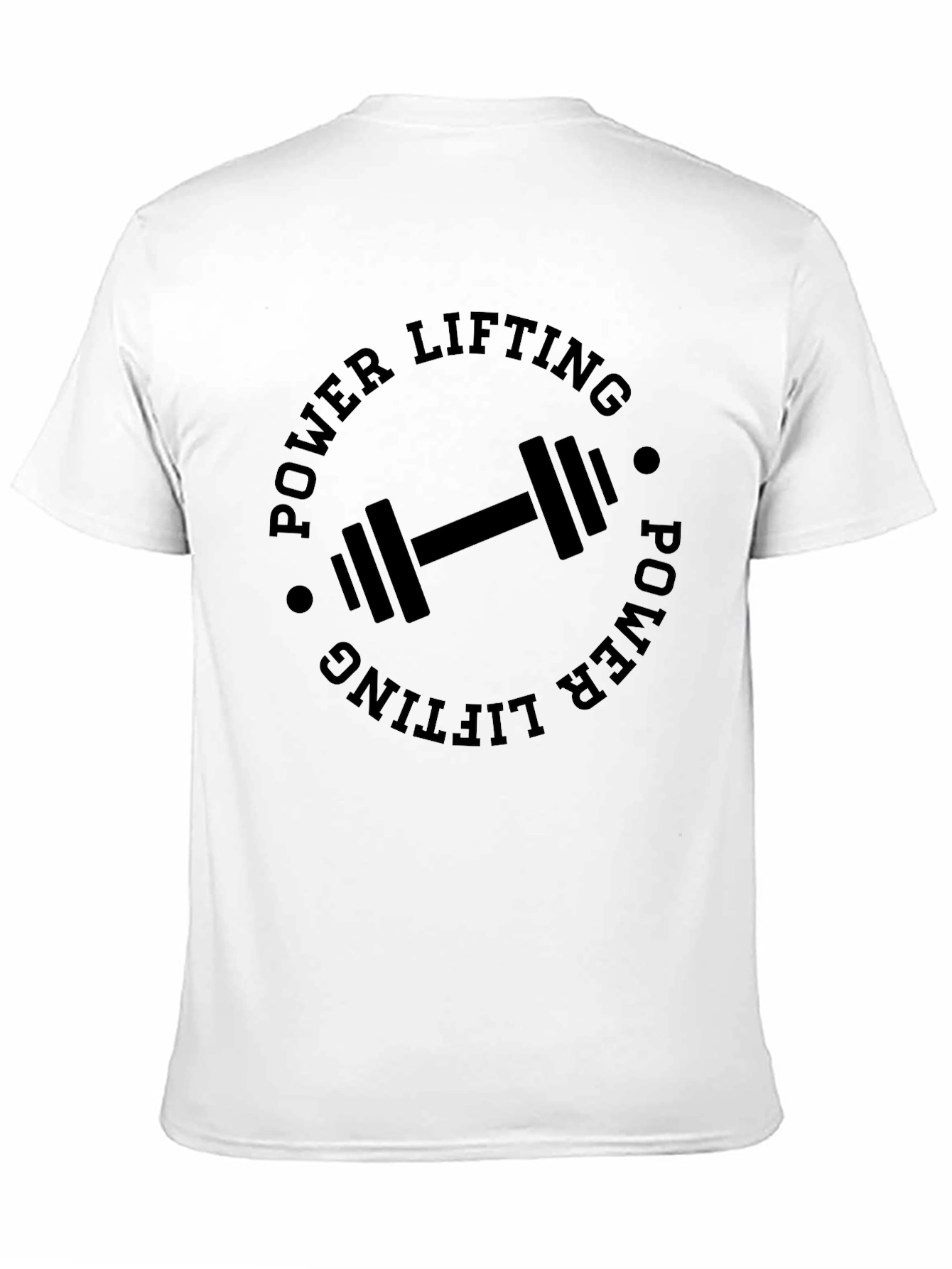 Power Lifting Graphic Tee - Gym Workout Shirt
