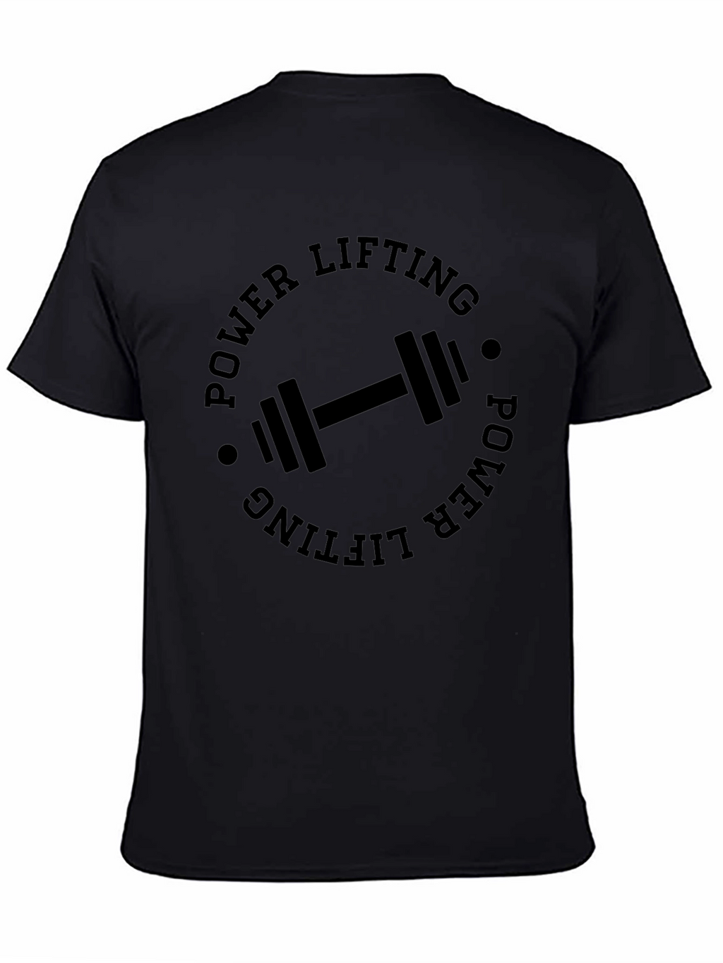 Power Lifting Graphic Tee - Gym Workout Shirt