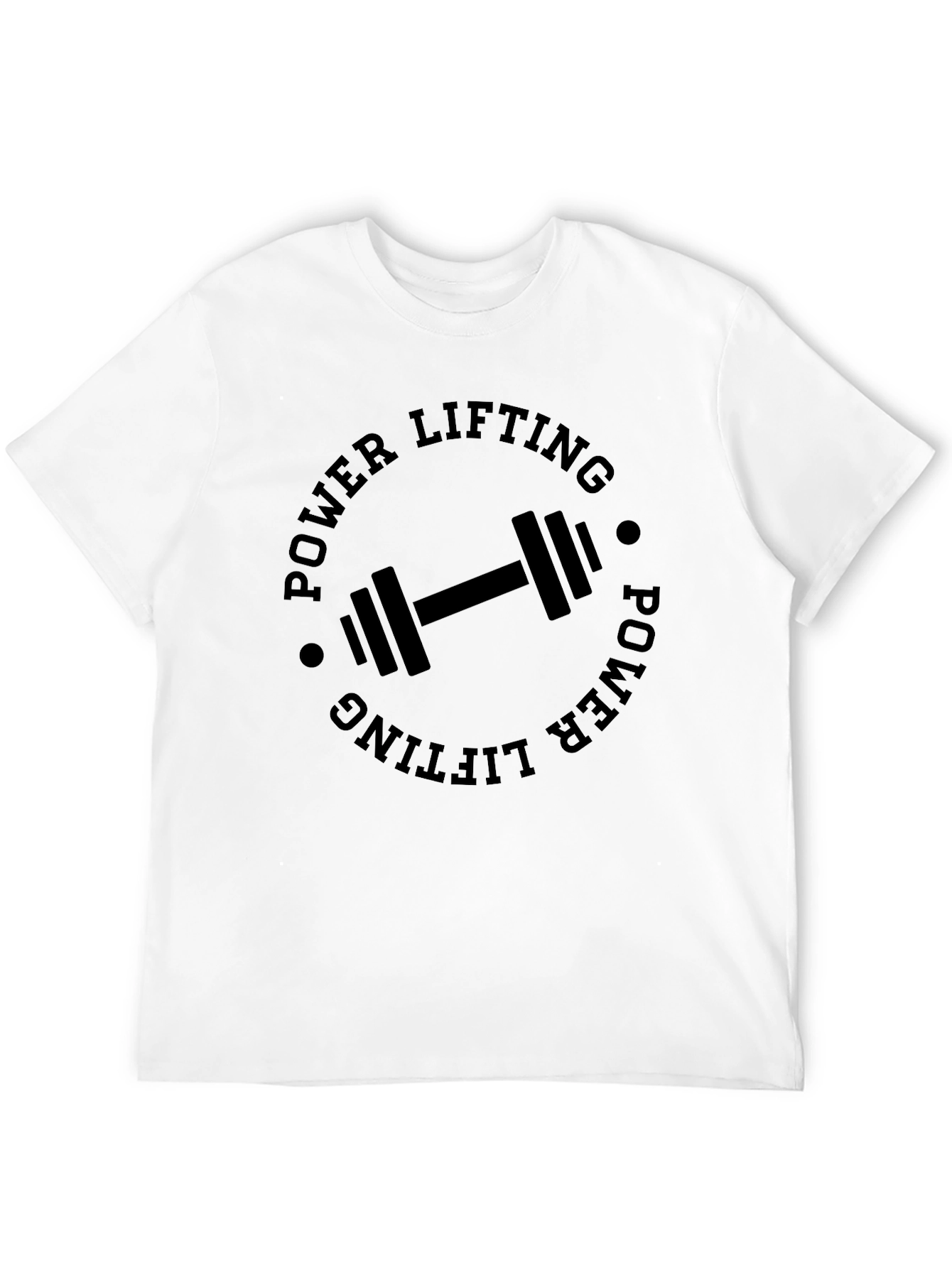 Power Lifting Graphic Tee - Gym Workout Shirt