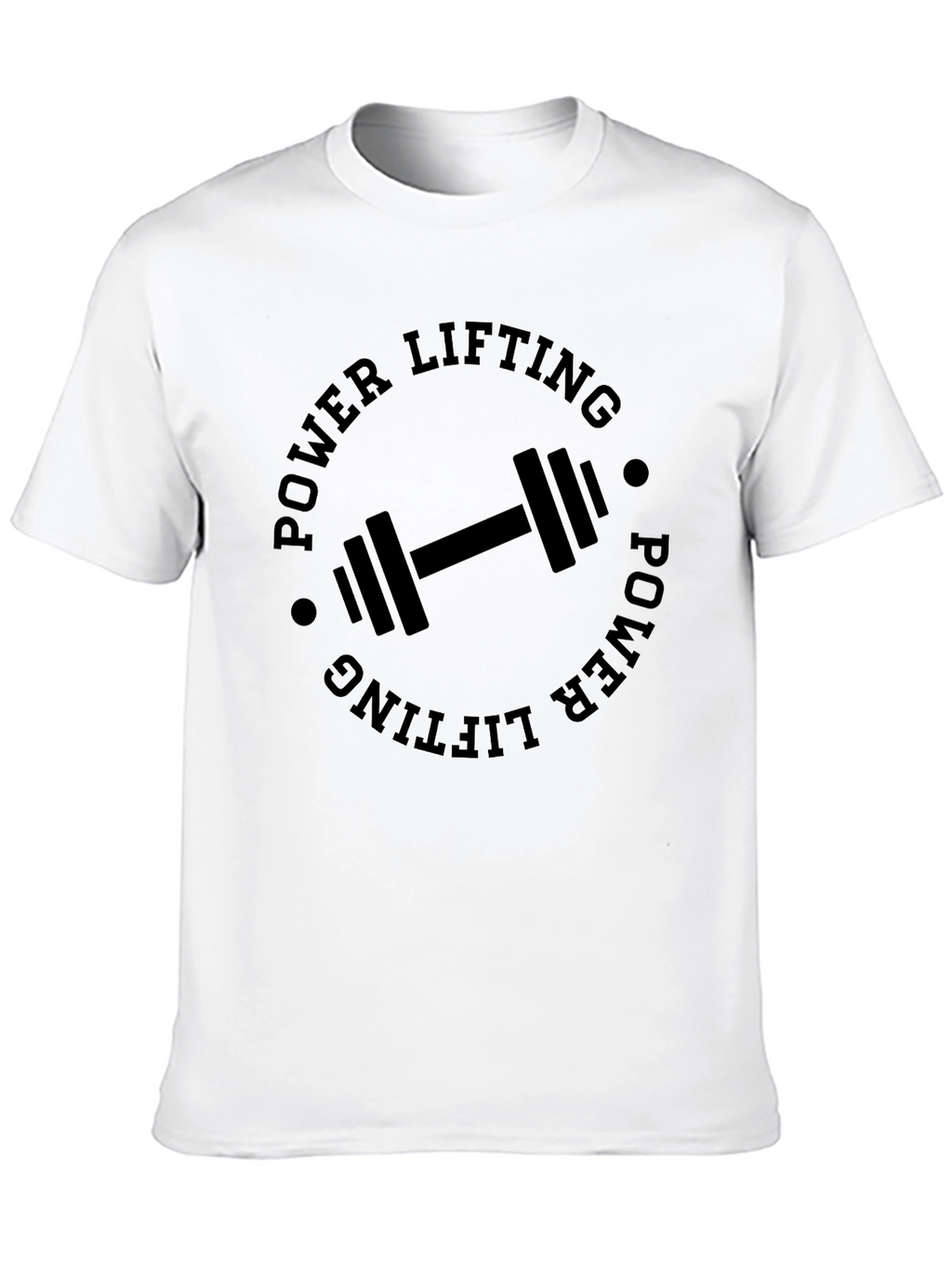 Power Lifting Graphic Tee - Gym Workout Shirt