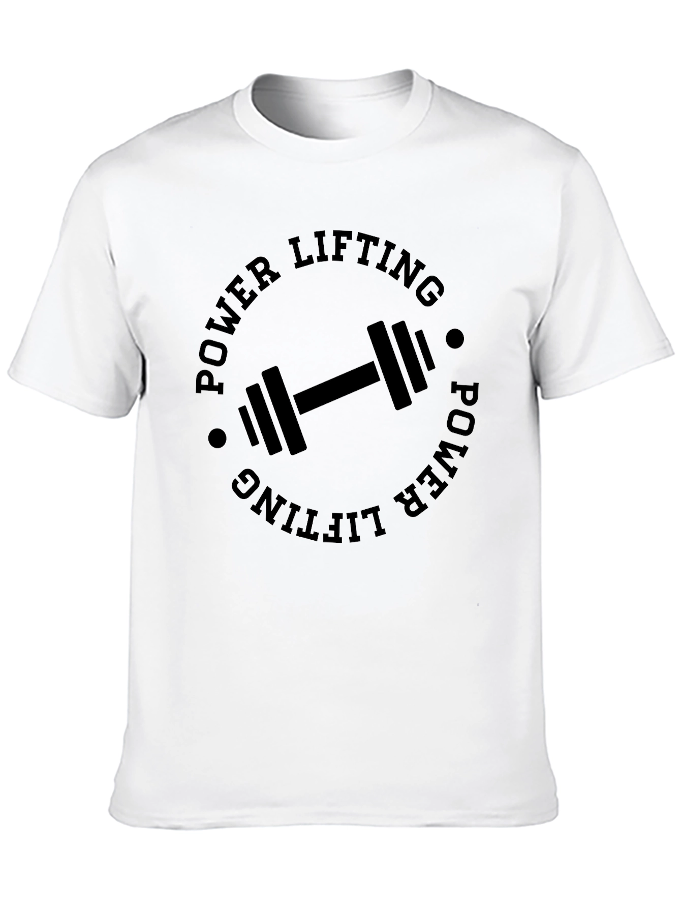 Power Lifting Graphic Tee - Gym Workout Shirt