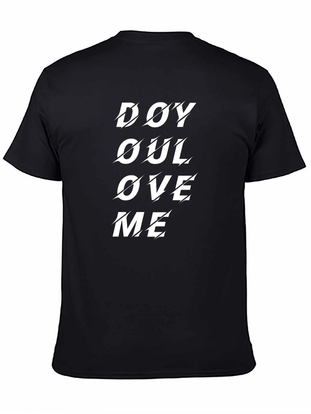Do You Love Me Black Graphic Tee