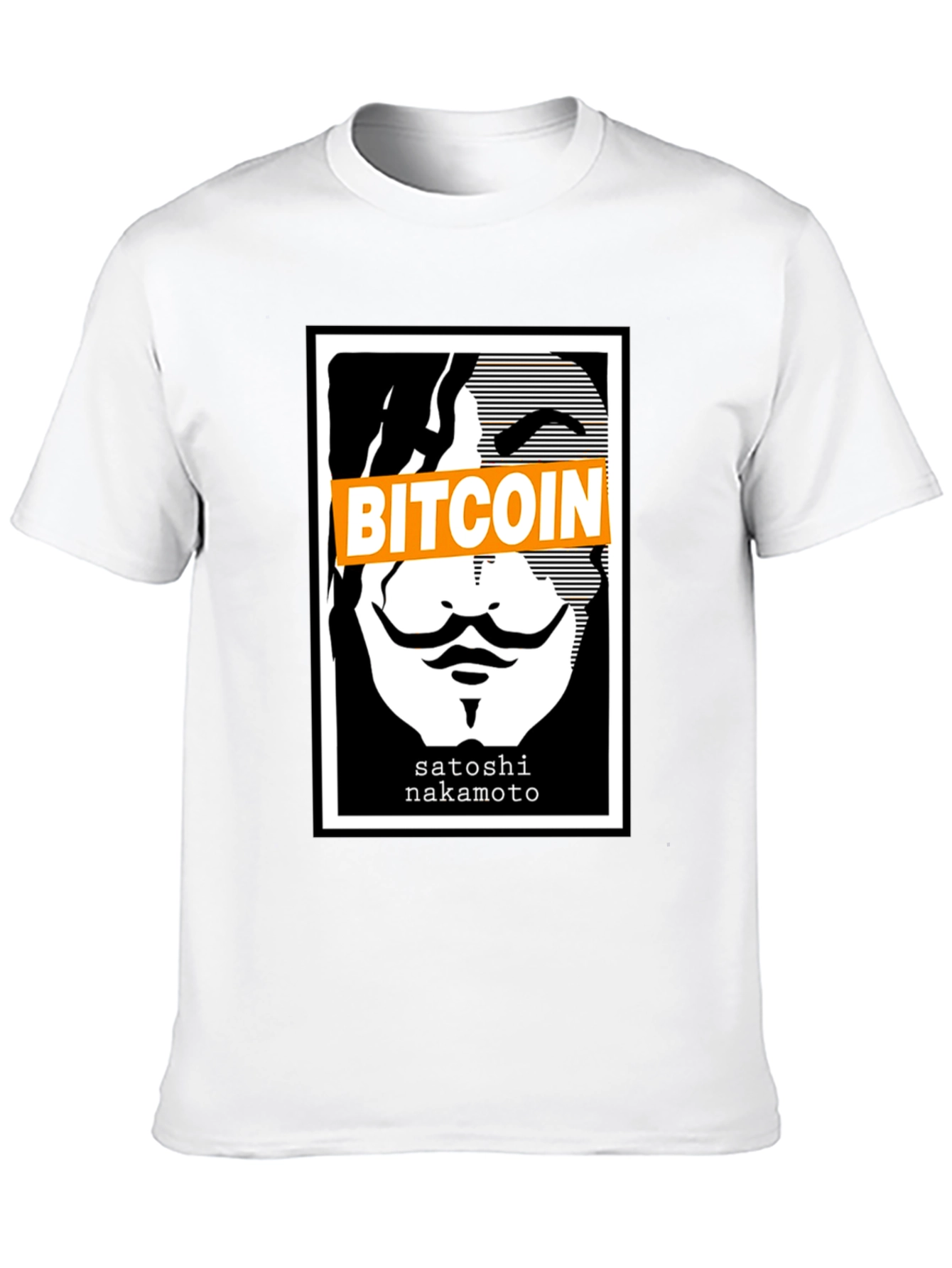 Bitcoin Satoshi Nakamoto Graphic T-Shirt