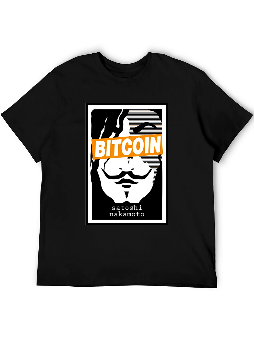 Bitcoin Satoshi Nakamoto Graphic T-Shirt