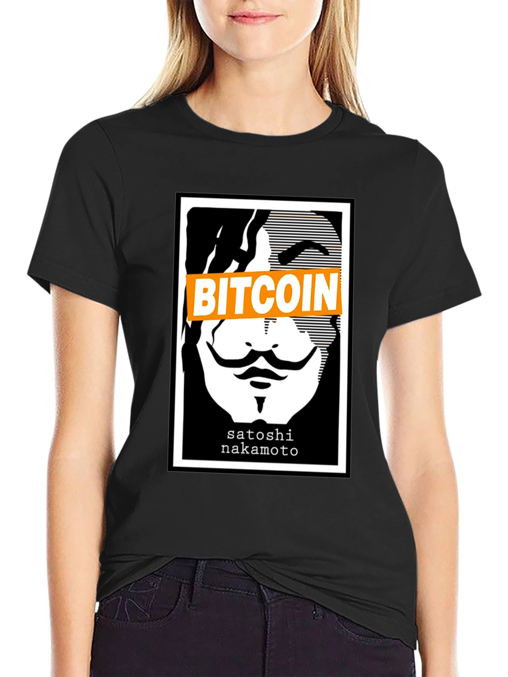 Bitcoin Satoshi Nakamoto Graphic T-Shirt