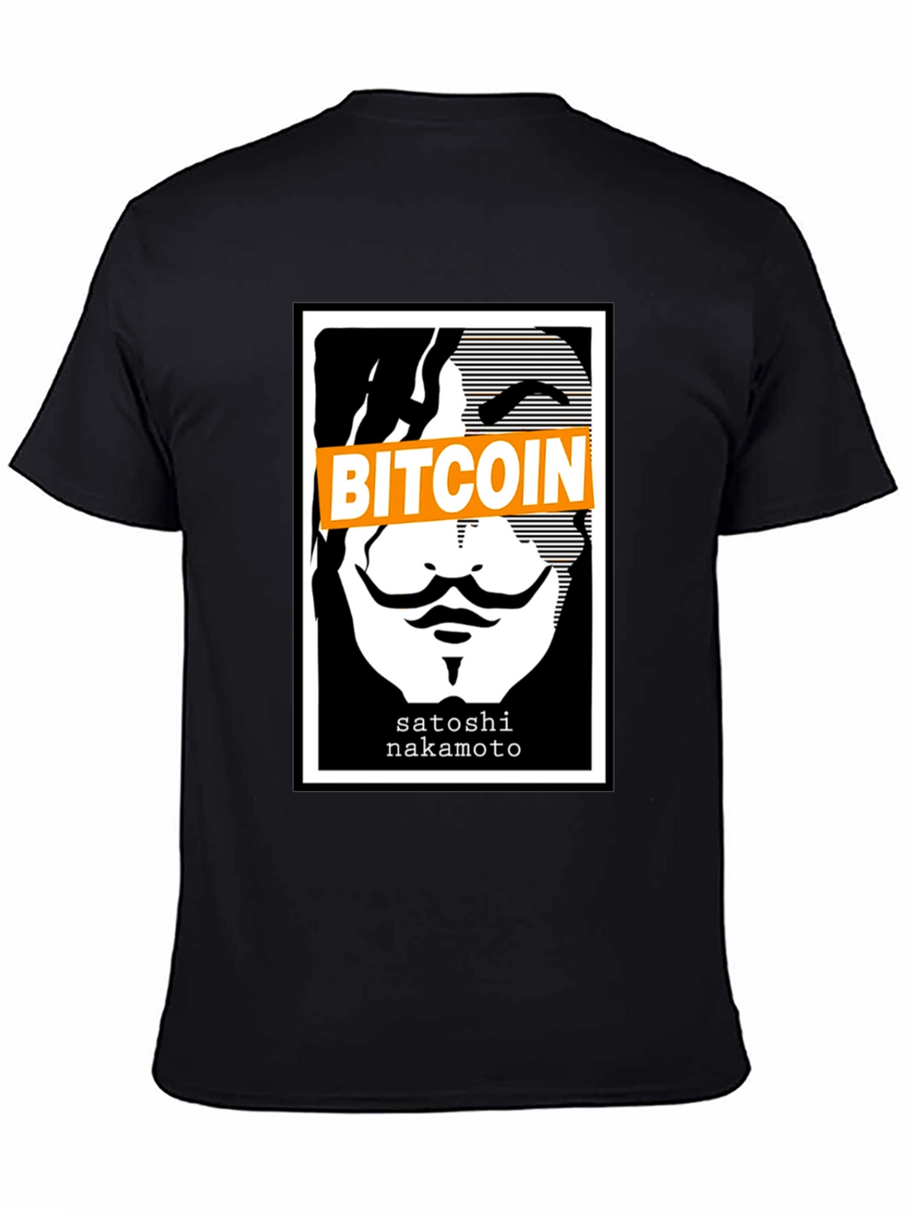 Bitcoin Satoshi Nakamoto Graphic T-Shirt