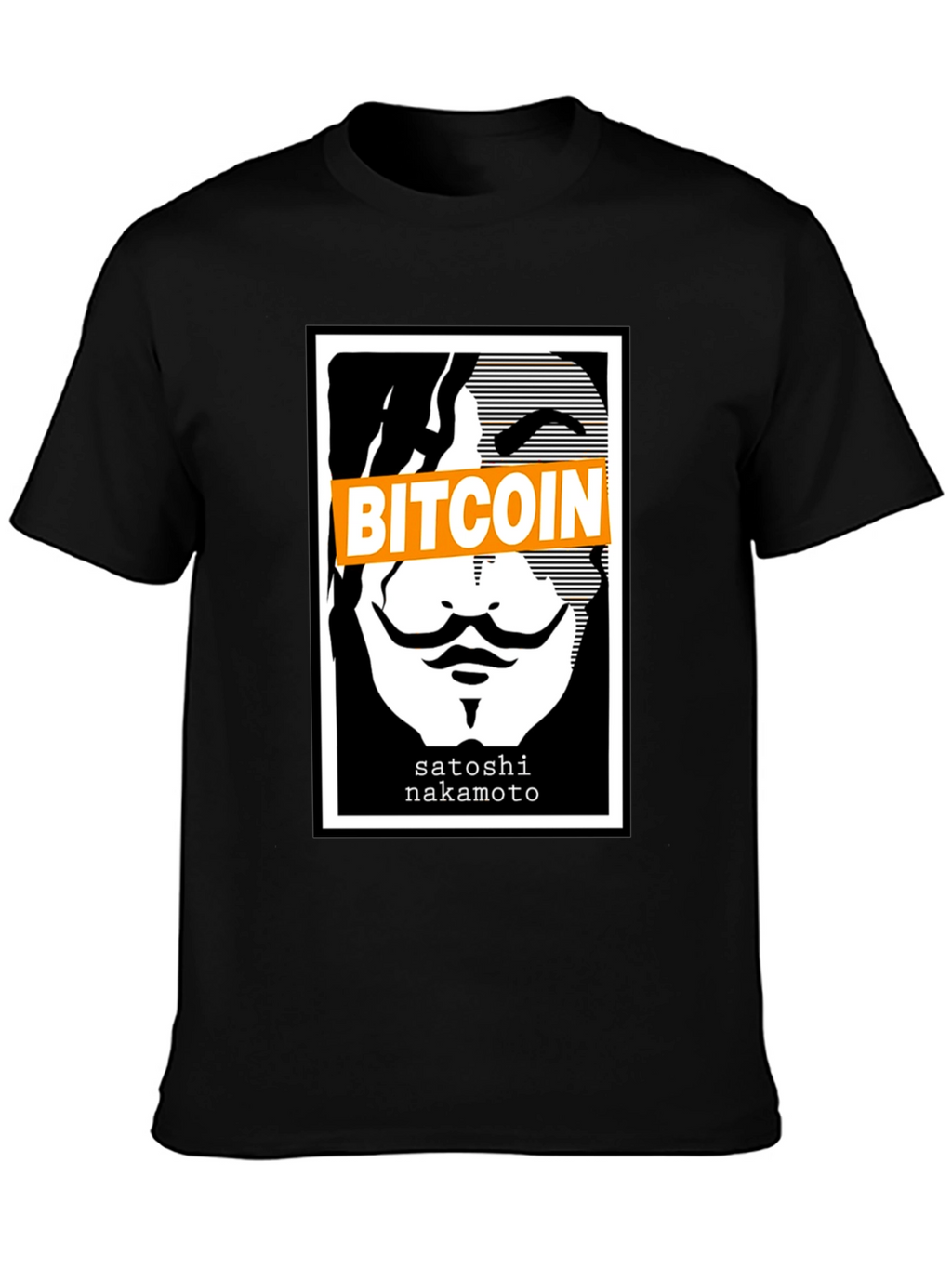 Bitcoin Satoshi Nakamoto Graphic T-Shirt