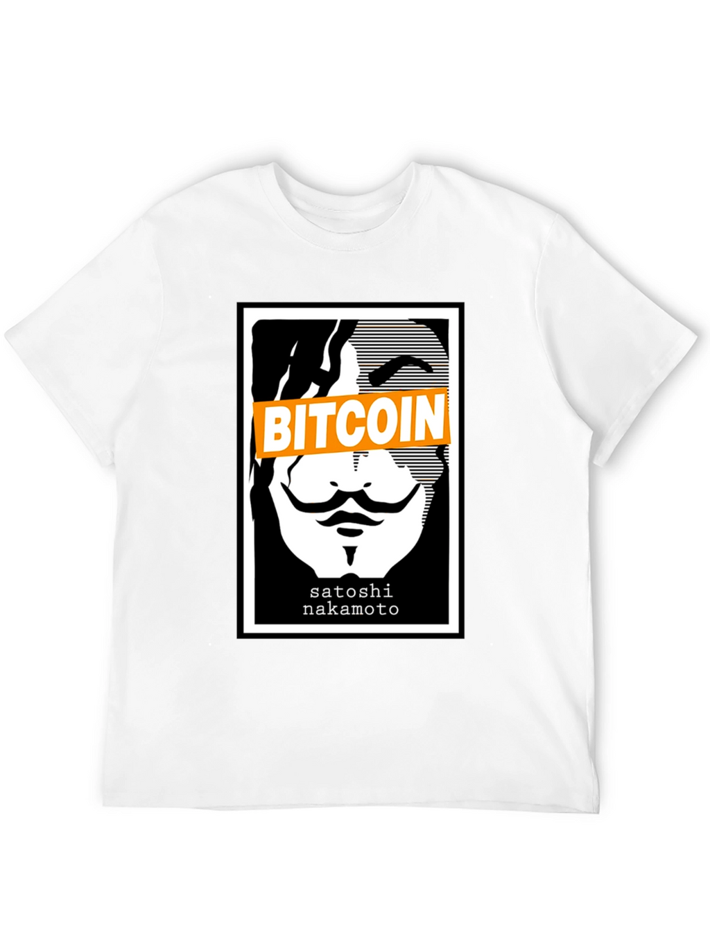 Bitcoin Satoshi Nakamoto Graphic T-Shirt