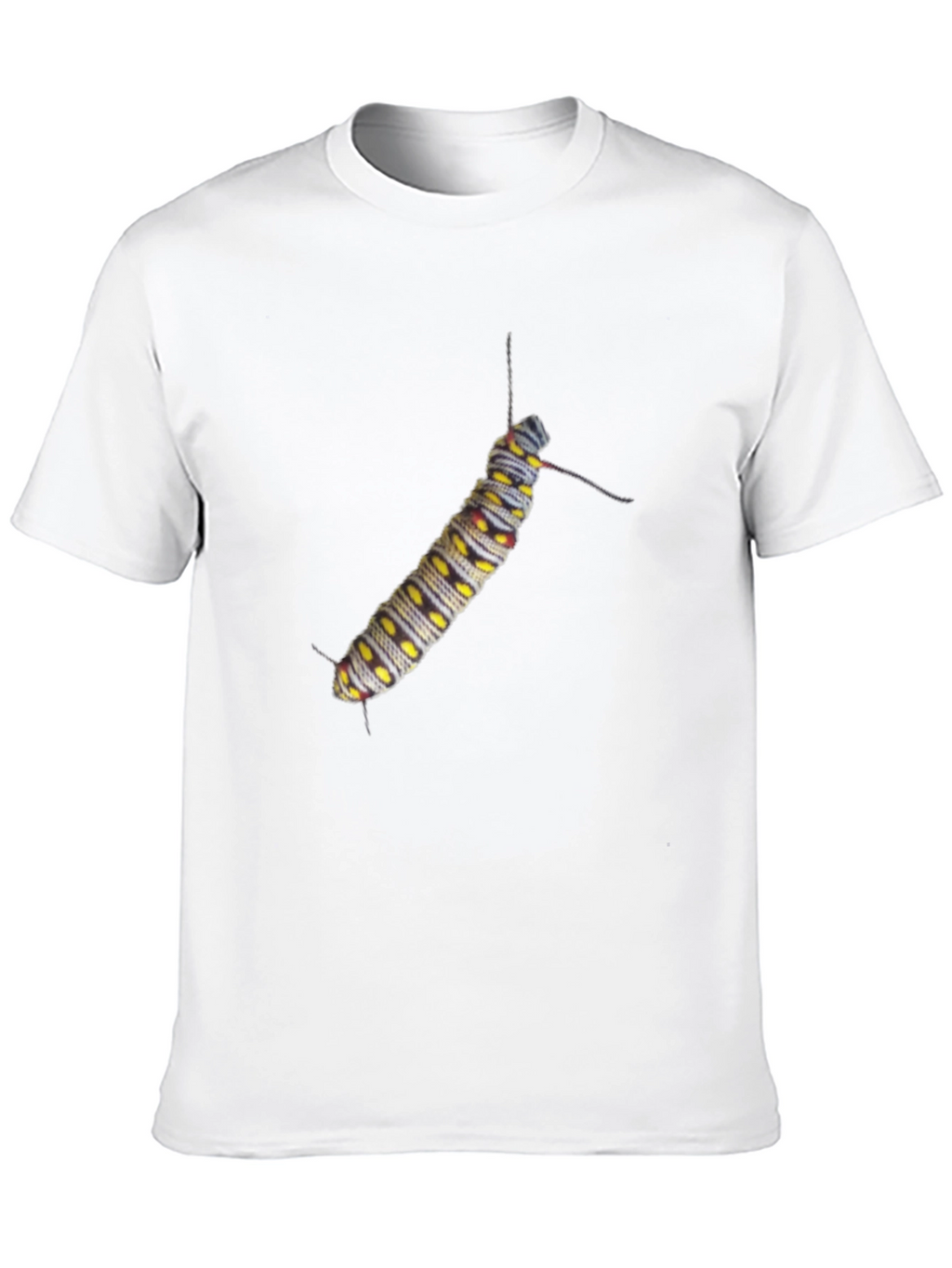 Caterpillar Graphic Tee - Black Cotton T-Shirt