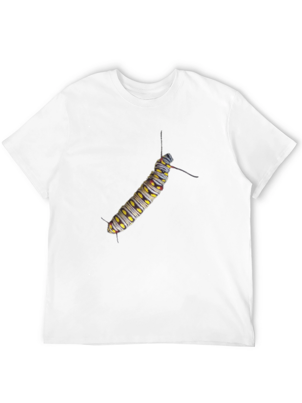 Caterpillar Graphic Tee - Black Cotton T-Shirt