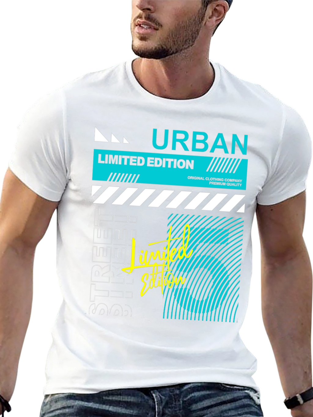 Urban Limited Edition Graphic Tee - Black