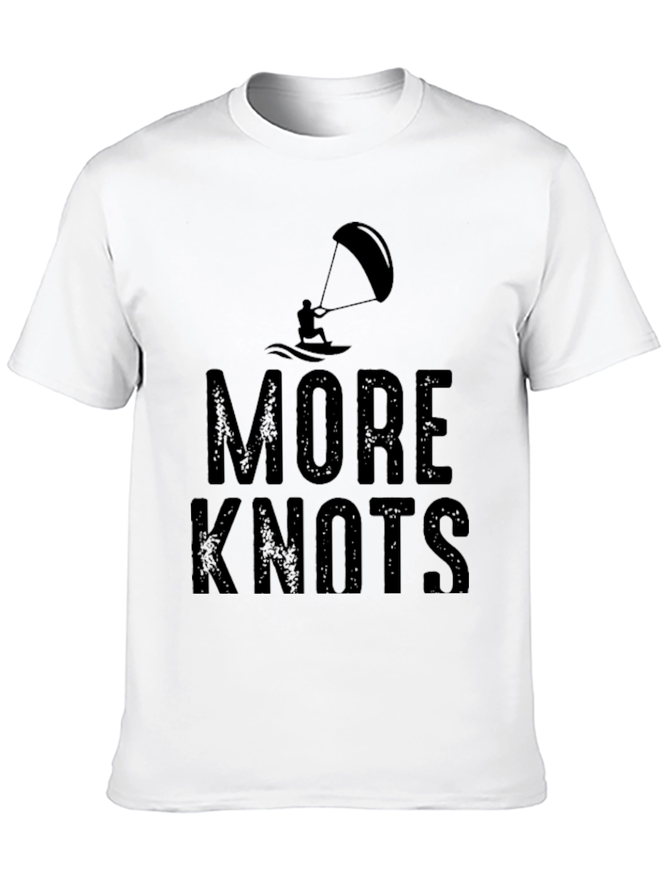 More Knots Kitesurfing T-Shirt - Black