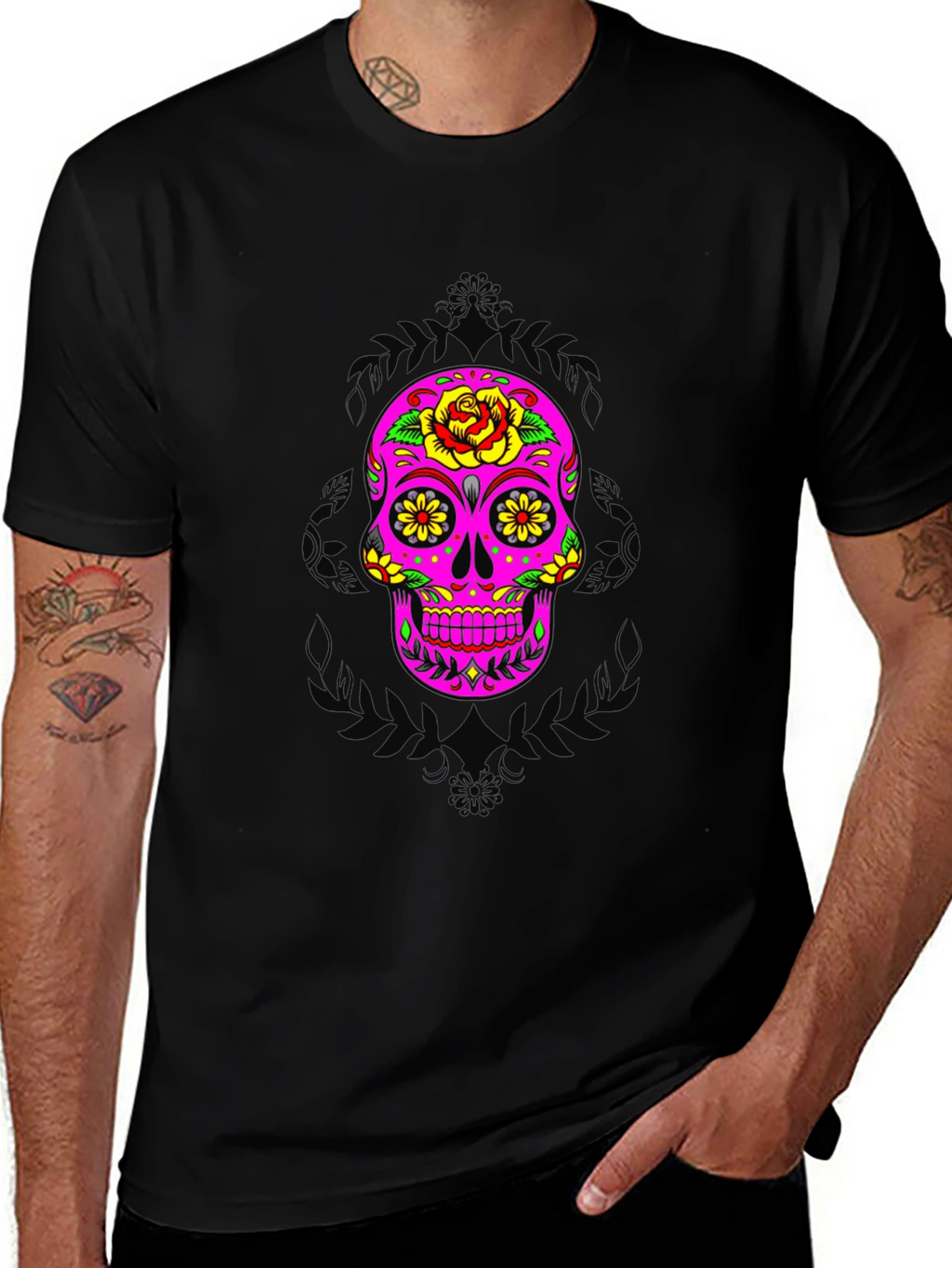 Sugar Skull T-Shirt - Day of the Dead