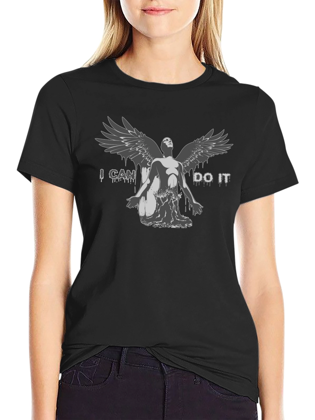 I Can Do It Angel Graphic T-Shirt - Unisex