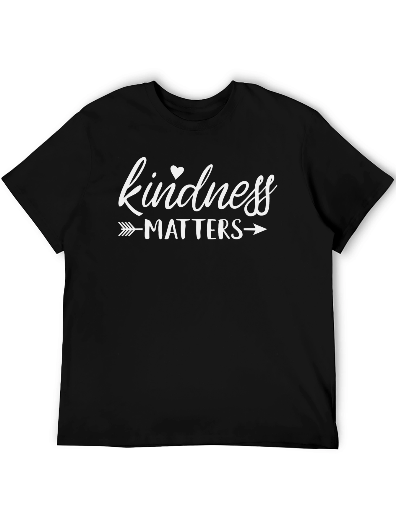 Kindness Matters Graphic Tee - Unisex Black T-Shirt