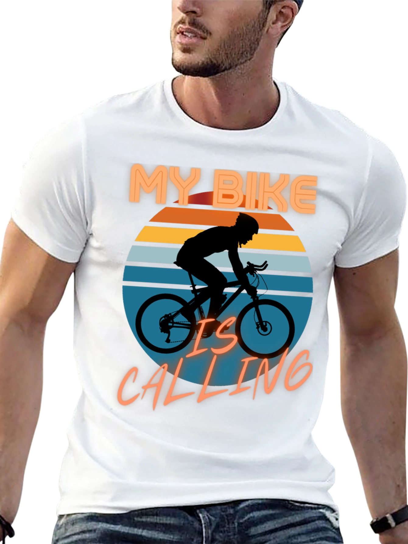 My Bike is Calling Graphic T-Shirt