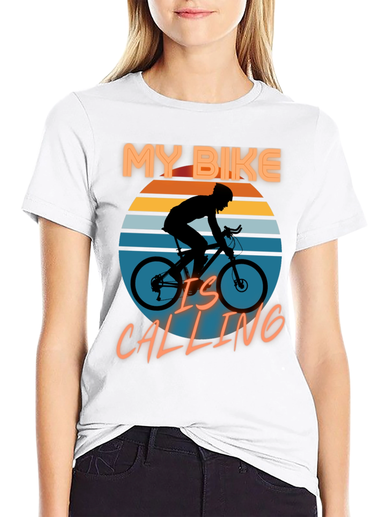 My Bike is Calling Graphic T-Shirt