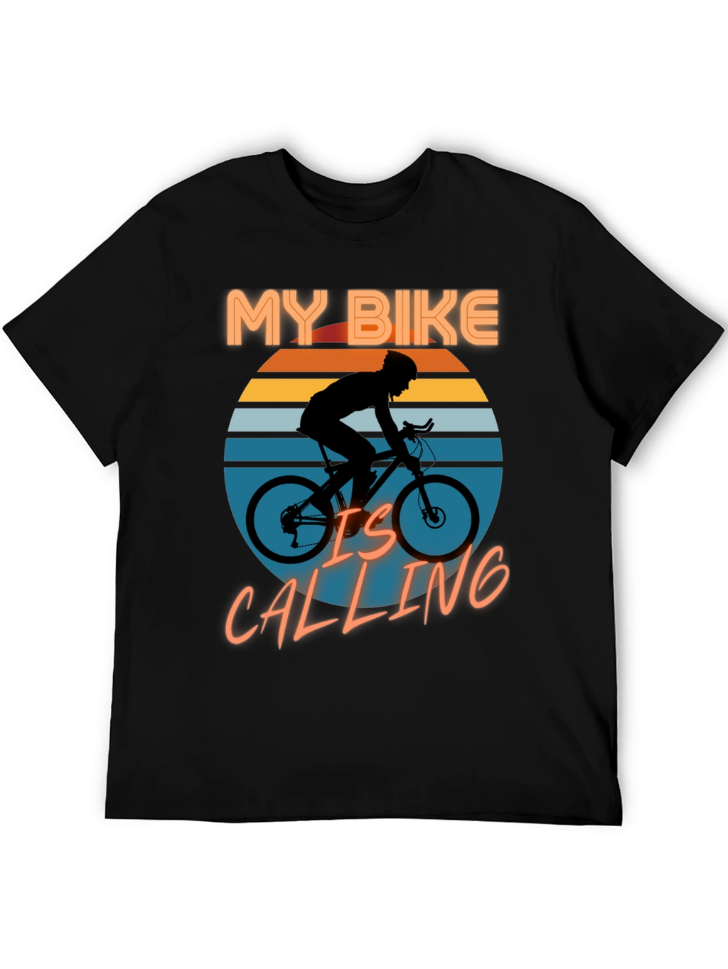 My Bike is Calling Graphic T-Shirt