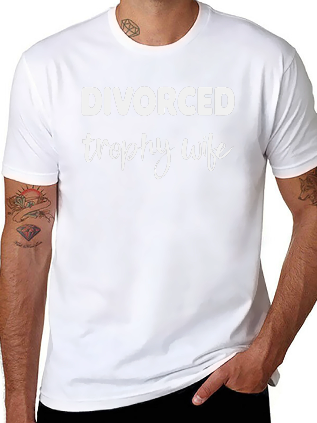 Divorced Trophy Wife Graphic T-Shirt
