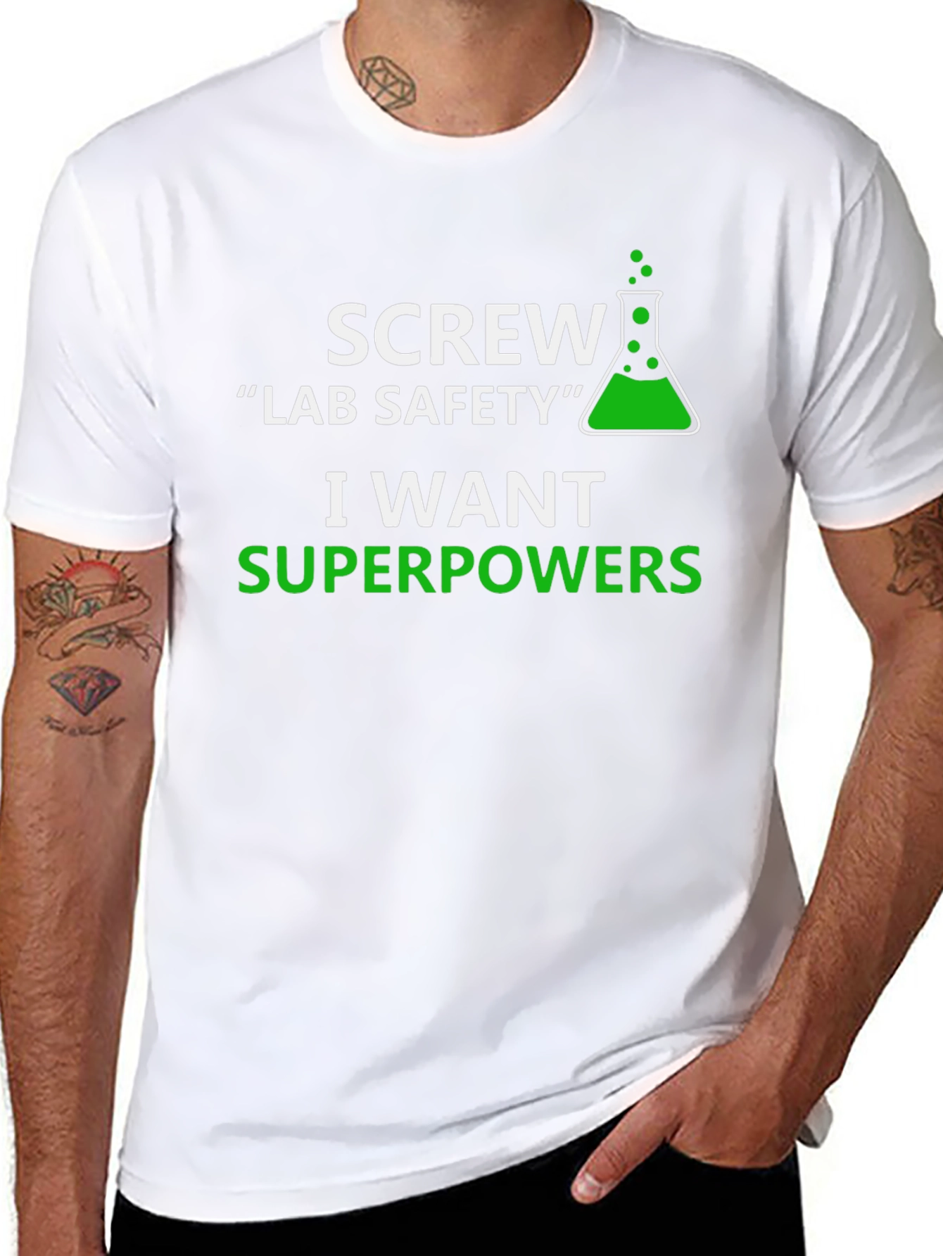 Screw Lab Safety T-Shirt - Superpowers