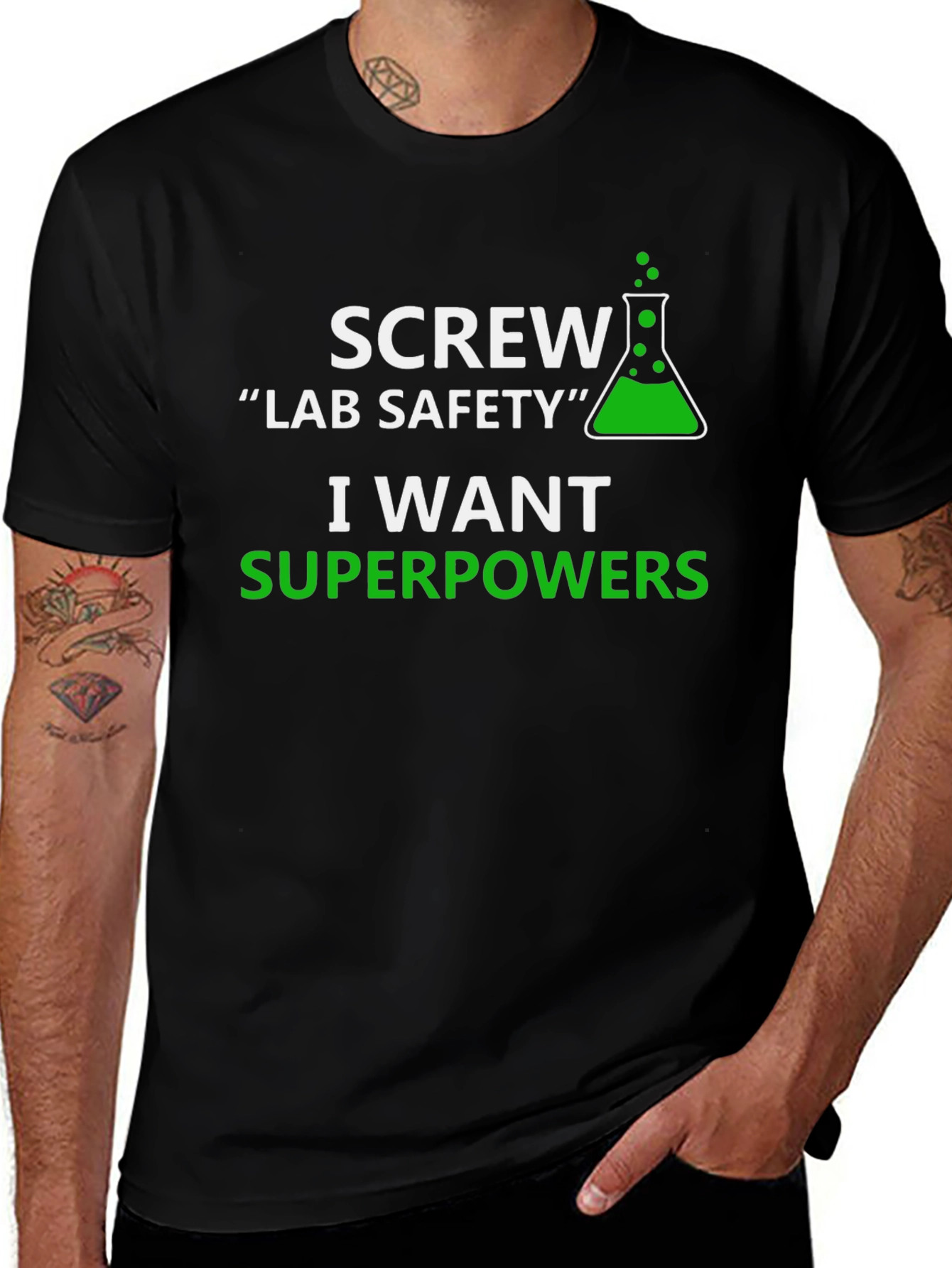 Screw Lab Safety T-Shirt - Superpowers