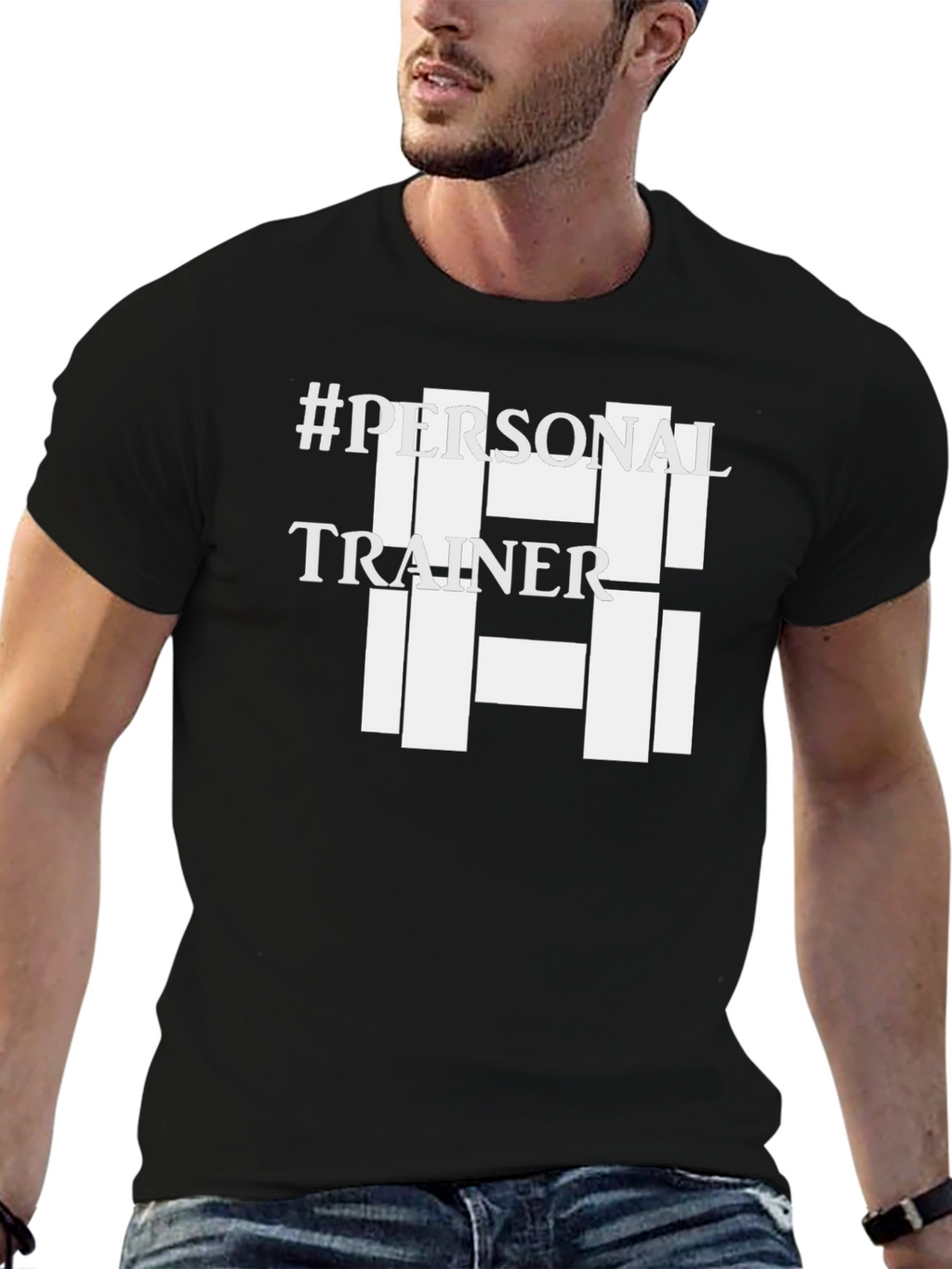 Personal Trainer Graphic Tee - Black