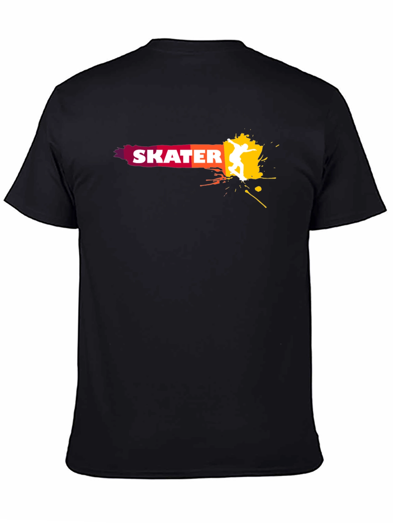 Skater Graphic T-Shirt - Bold Design