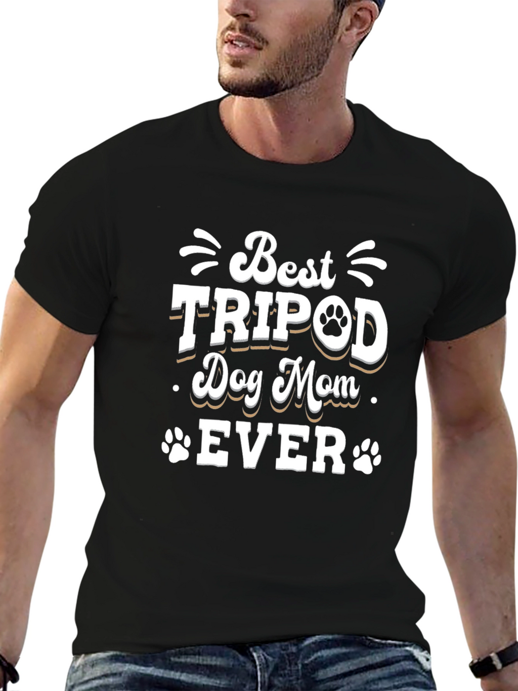 Best Tripod Dog Mom Ever T-Shirt