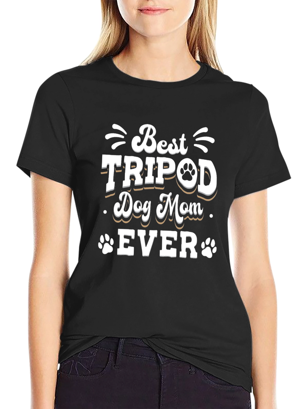 Best Tripod Dog Mom Ever T-Shirt