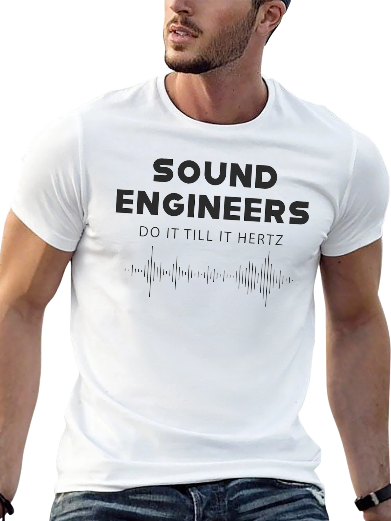Sound Engineer T-Shirt - Do It Till It Hertz