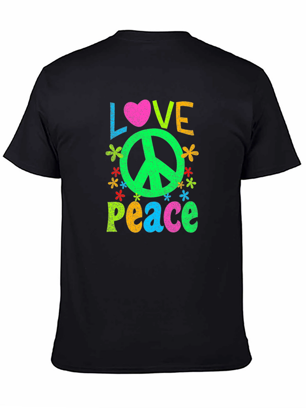 Love and Peace Graphic T-Shirt