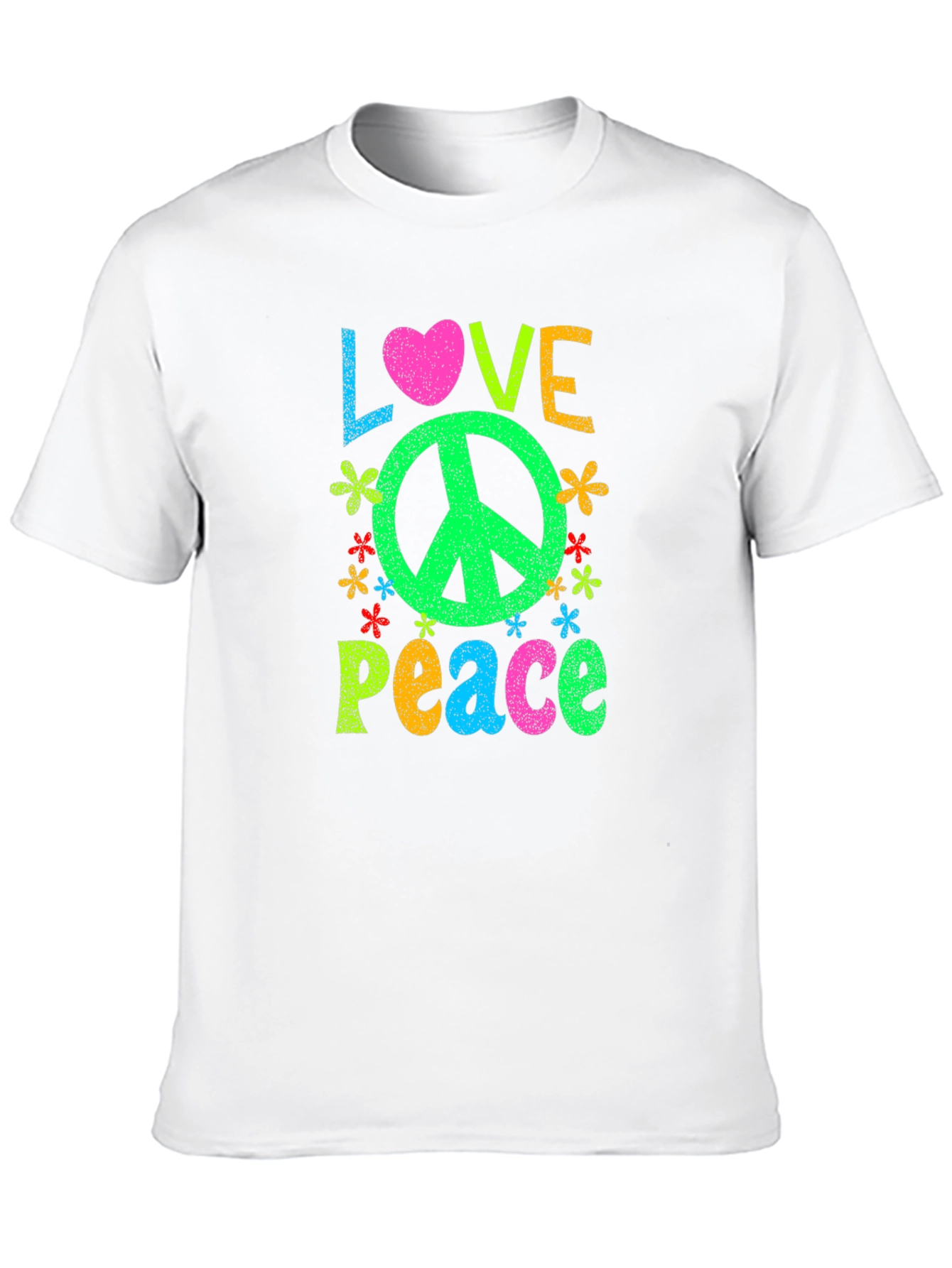 Love and Peace Graphic T-Shirt