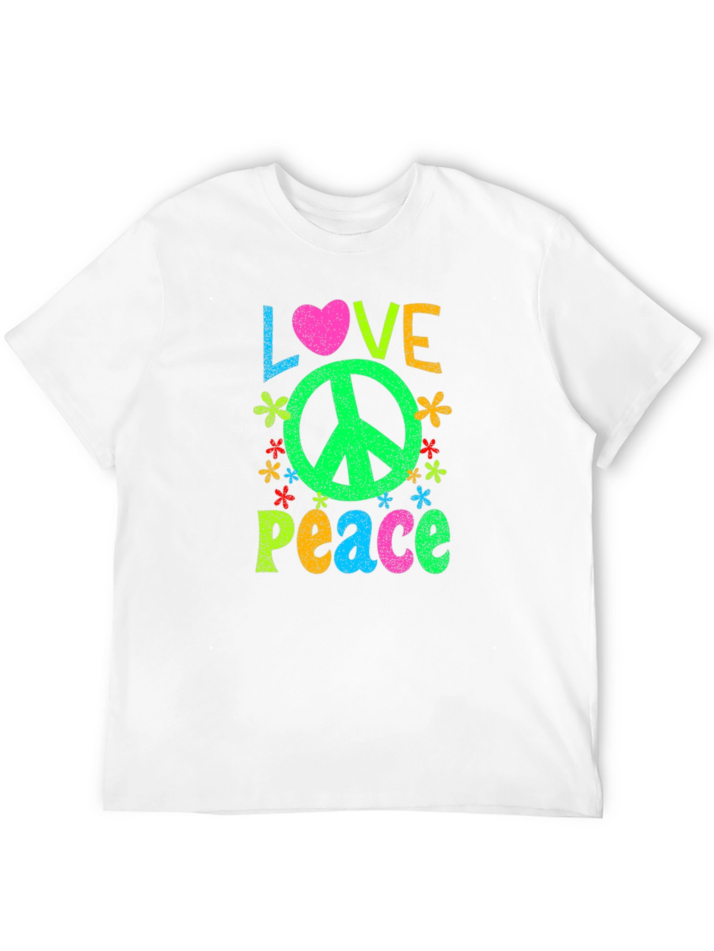 Love and Peace Graphic T-Shirt