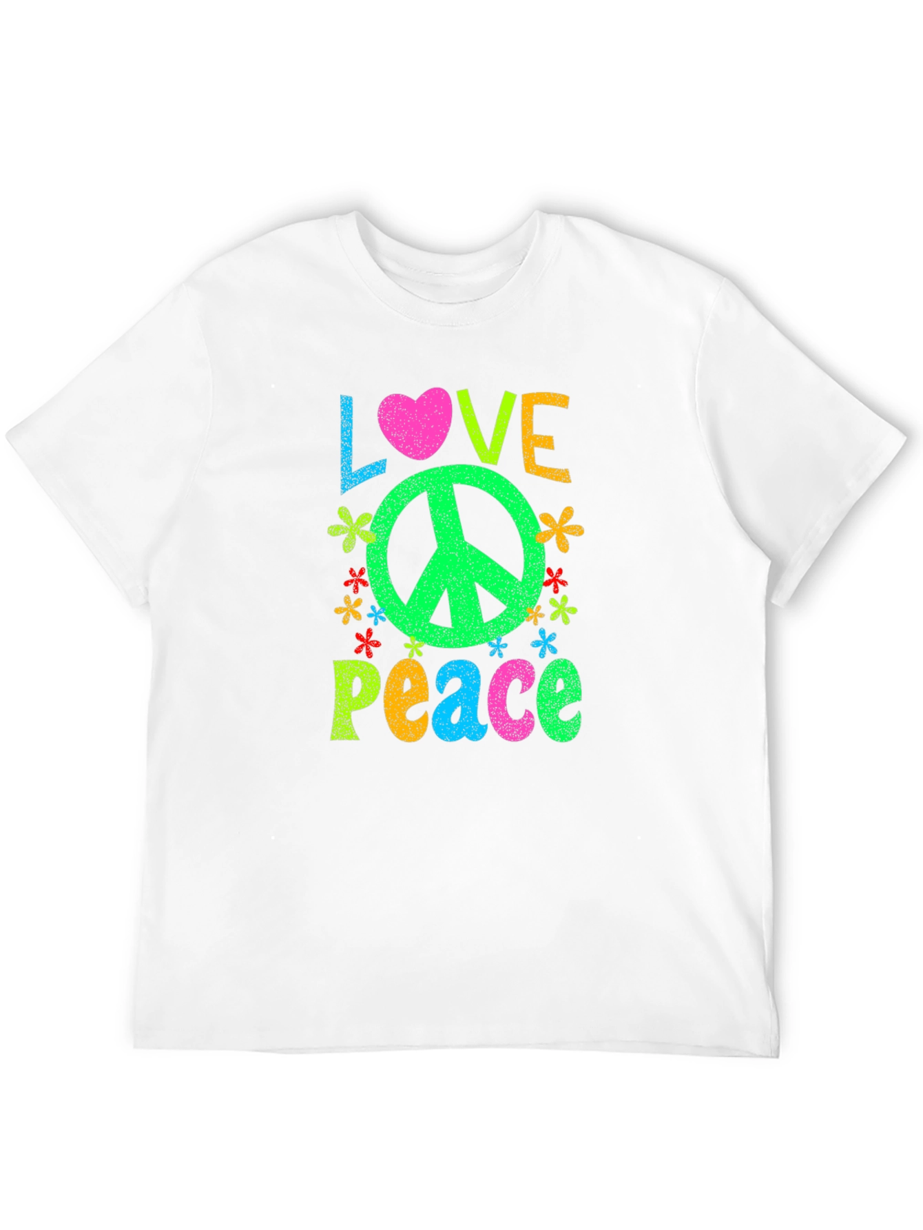 Love and Peace Graphic T-Shirt