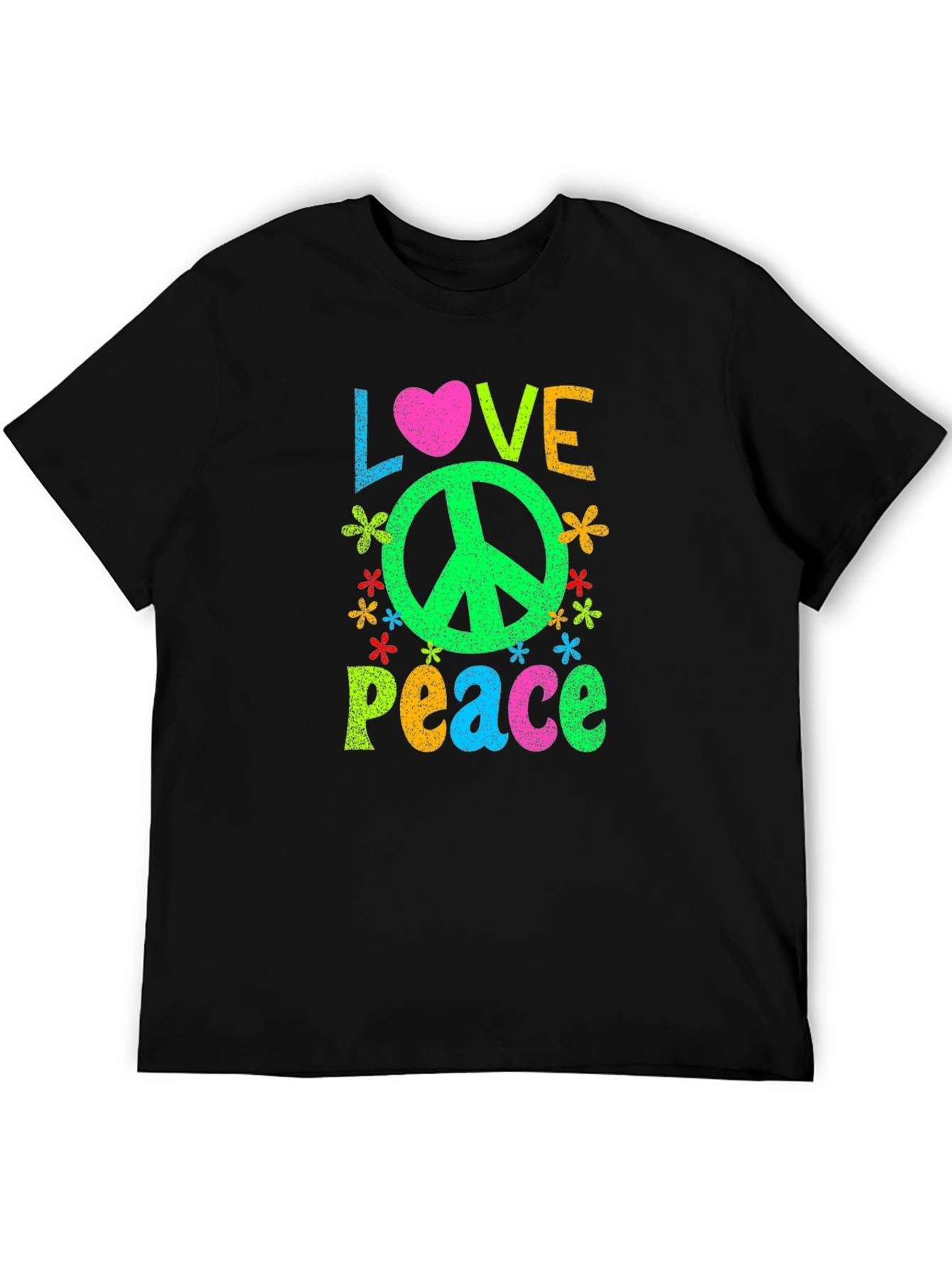 Love and Peace Graphic T-Shirt