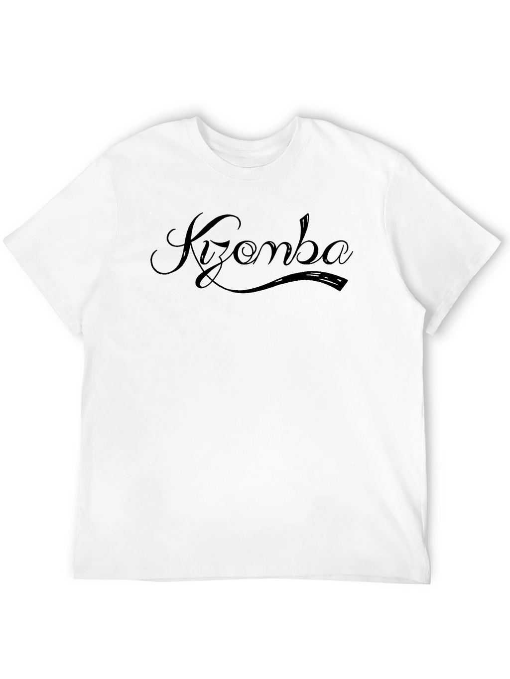 Kizomba Black T-Shirt - Stylish Dance Tee