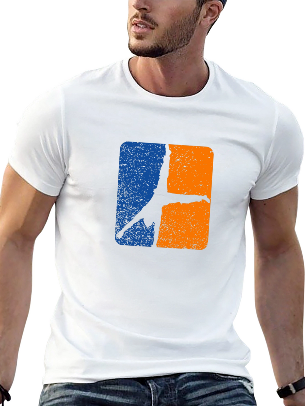 Gymnast Handstand Graphic Tee - Black