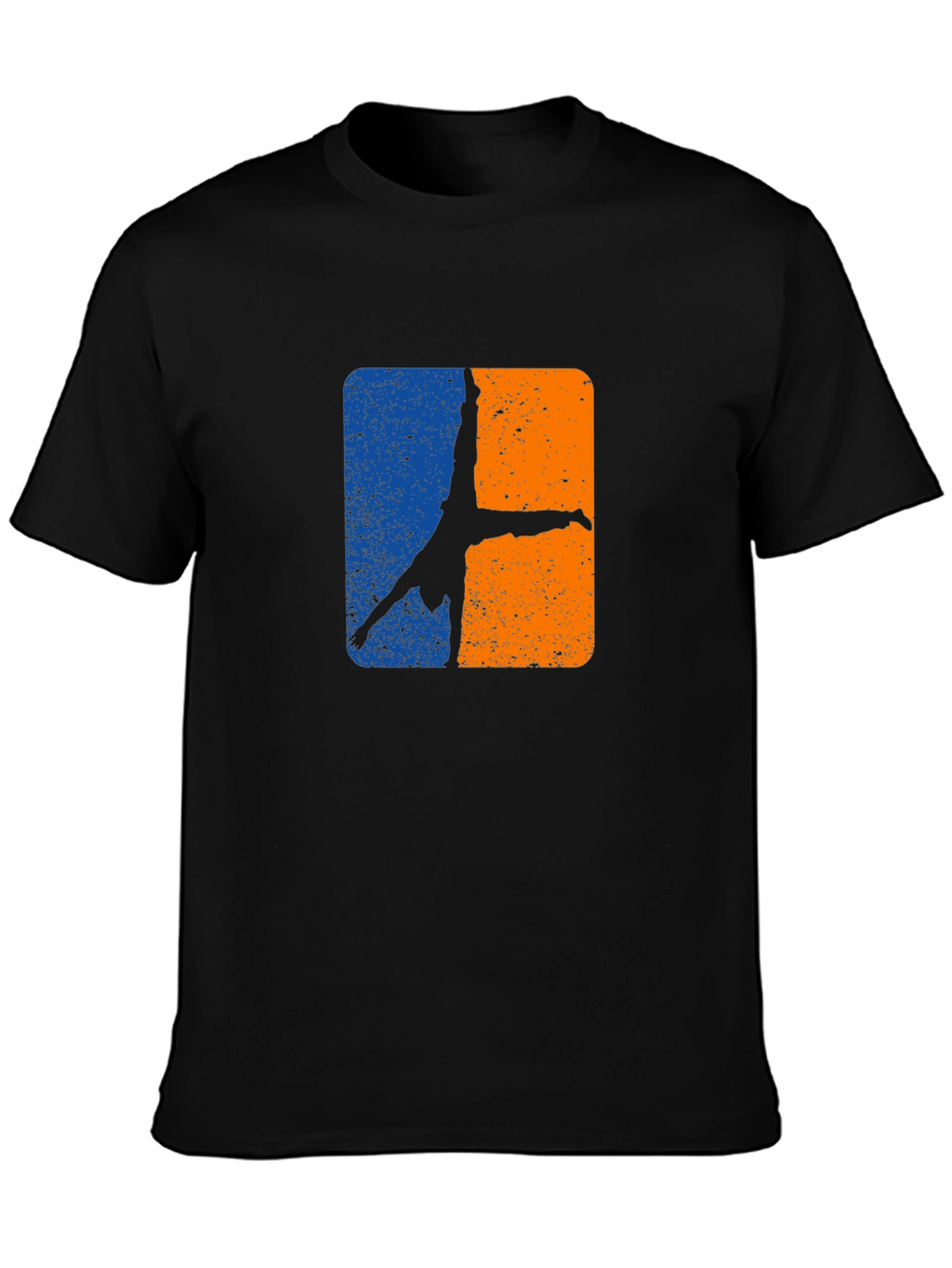 Gymnast Handstand Graphic Tee - Black